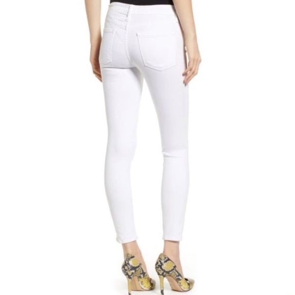 White stretch FRAME Denim jeans - Picture 2 of 12